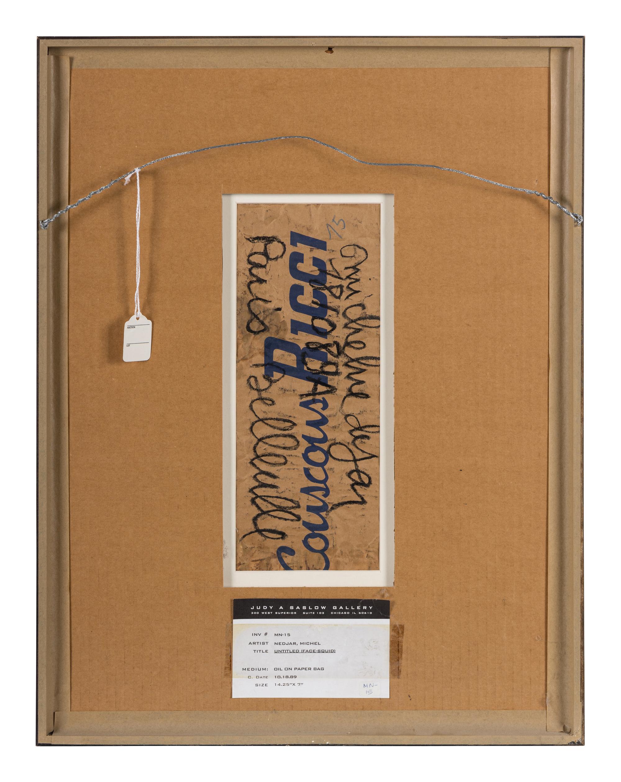 Untitled (Face-Squid)