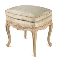 Two Louis XV Painted Tabourets