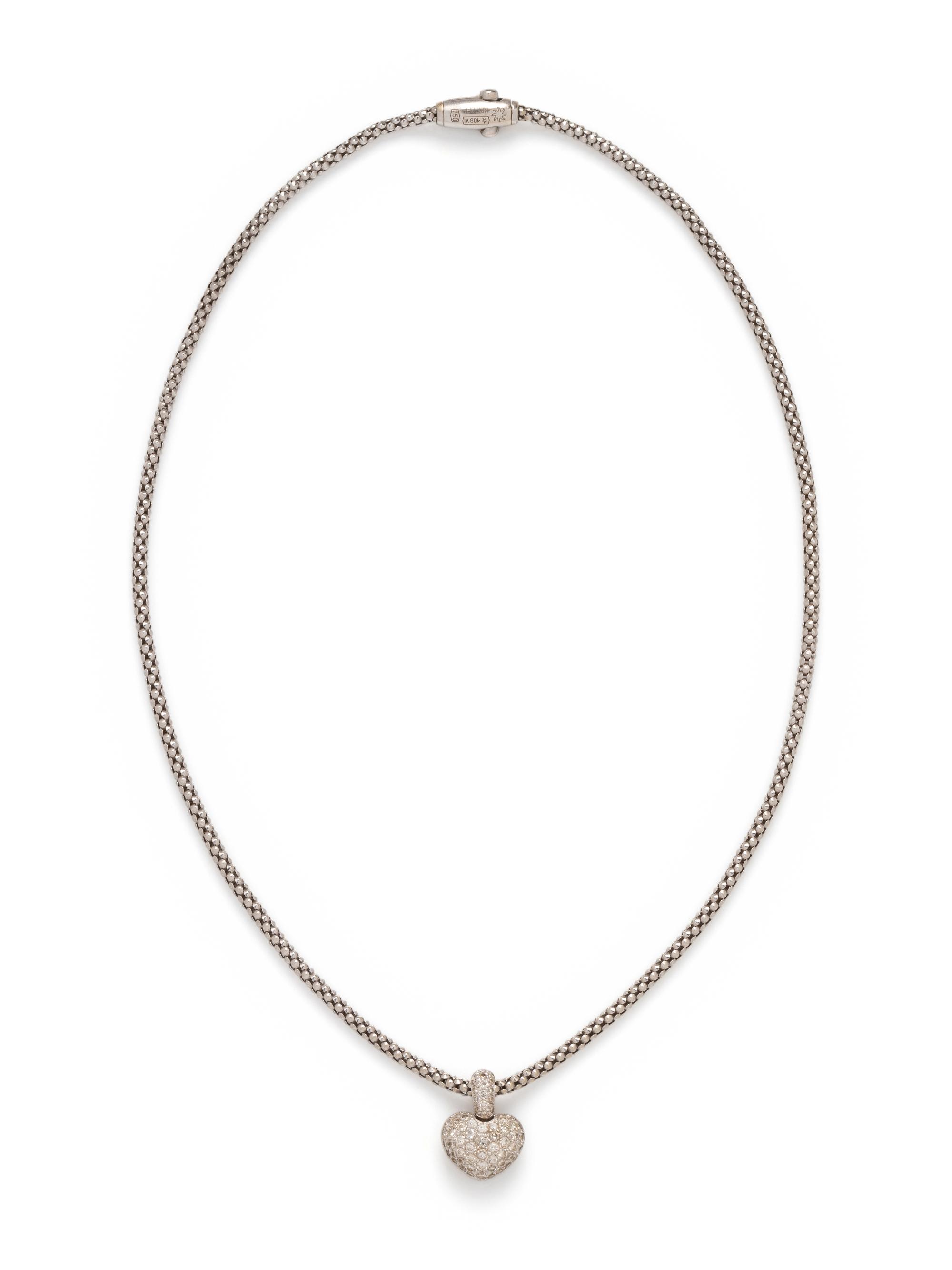 DIAMOND HEART PENDANT/NECKLACE