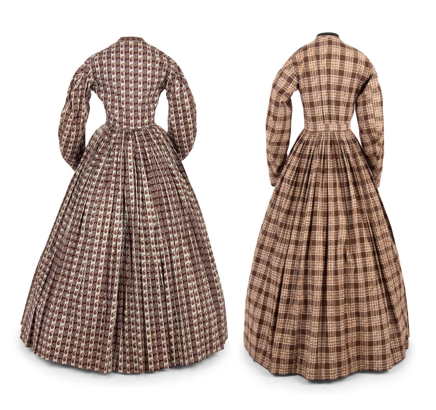 Two Day Dresses, 1860s