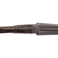**F-Grade Lefever Arms Company SxS Hammerless Shotgun with Twist Steel Barrels