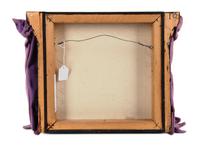 Untitled (Stepped Stage with Velvet Glove Curtain s), c. 1970