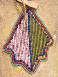 Kiowa Beaded Hide Moccasins