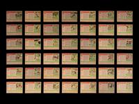A Group of 140 1955 and 1956 Topps Baseball Cards Including Multiple Hall of Famers and High Numbers,