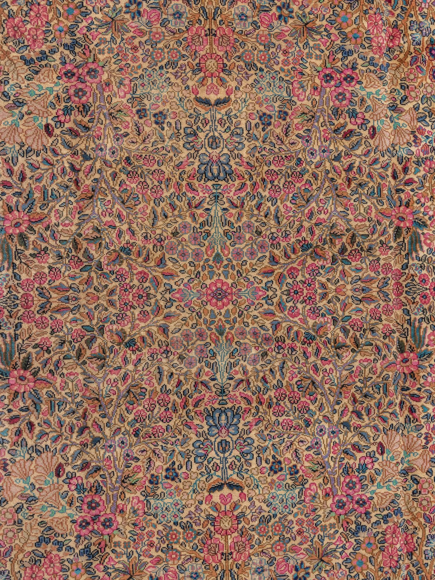 A Kirman Wool Rug