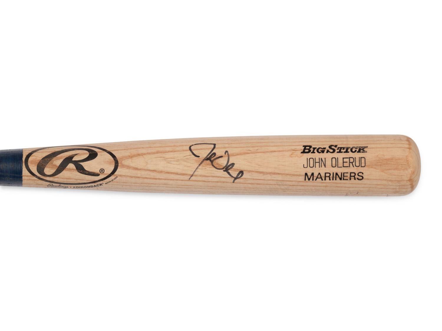 A Collection of Signed Autograph Baseball Bats