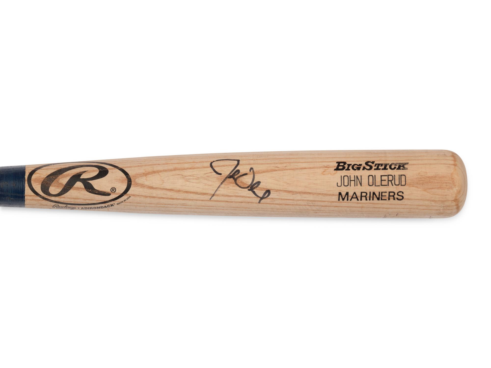 A Collection of Signed Autograph Baseball Bats