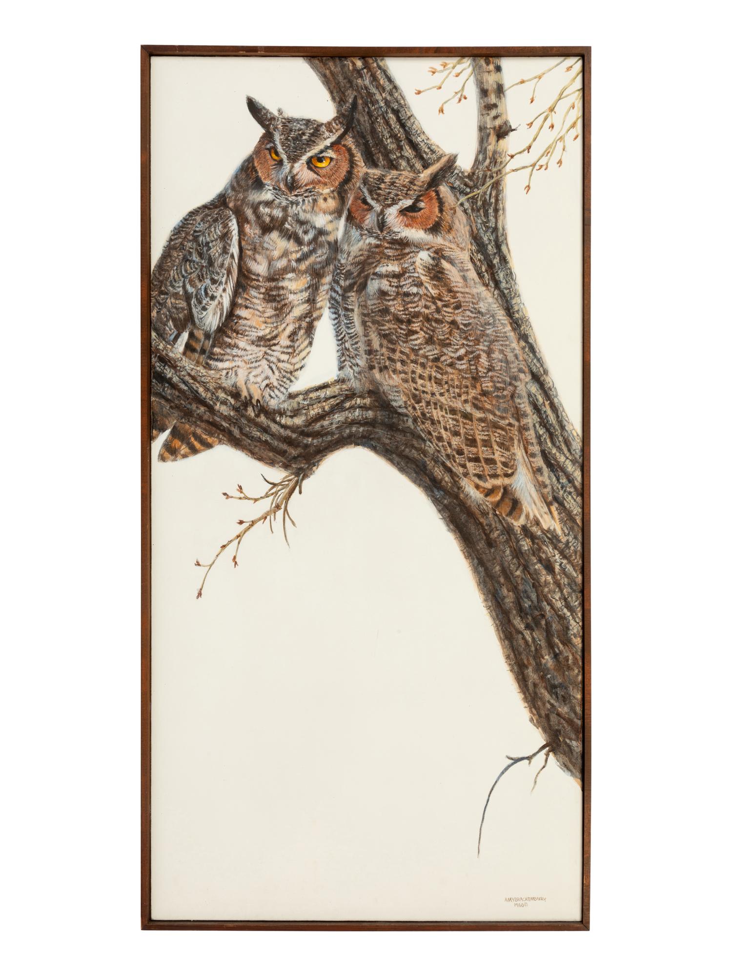 Horned Owl , 1980