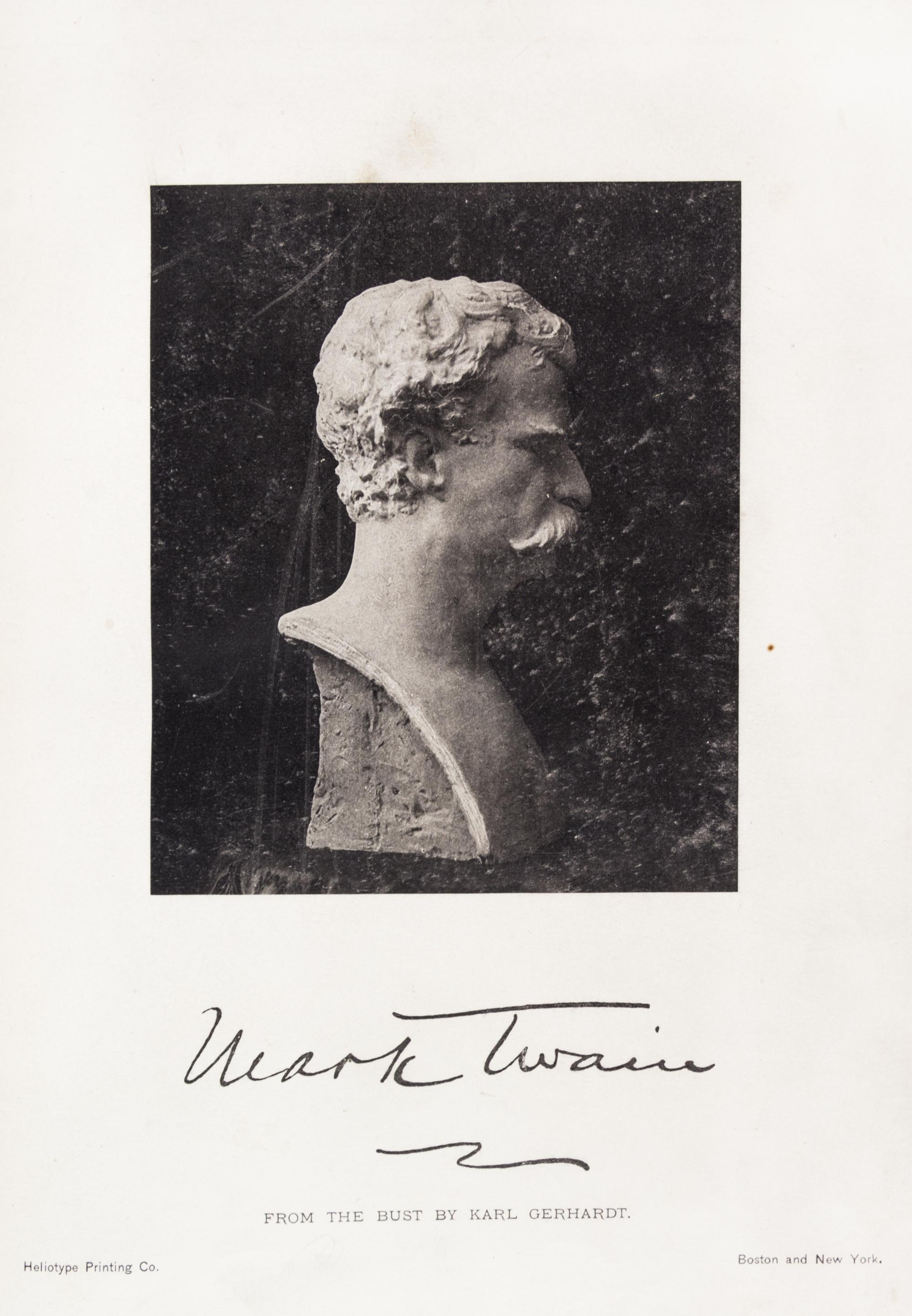 (CLEMENS, SAMUEL) TWAIN, MARK. The Adventures of Huckleberry Finn. Boston, 1885. First US edition, early issue.