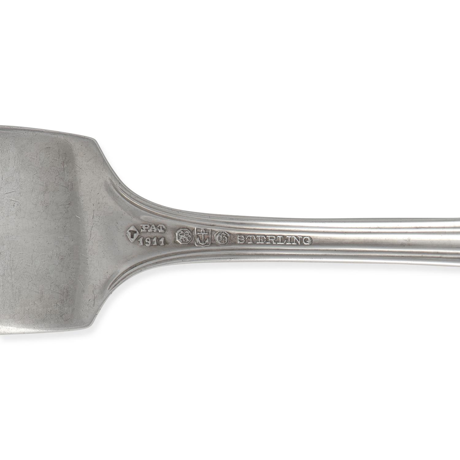 A Partial Set of Sterling Silver Flatware in the "Plymouth" Pattern