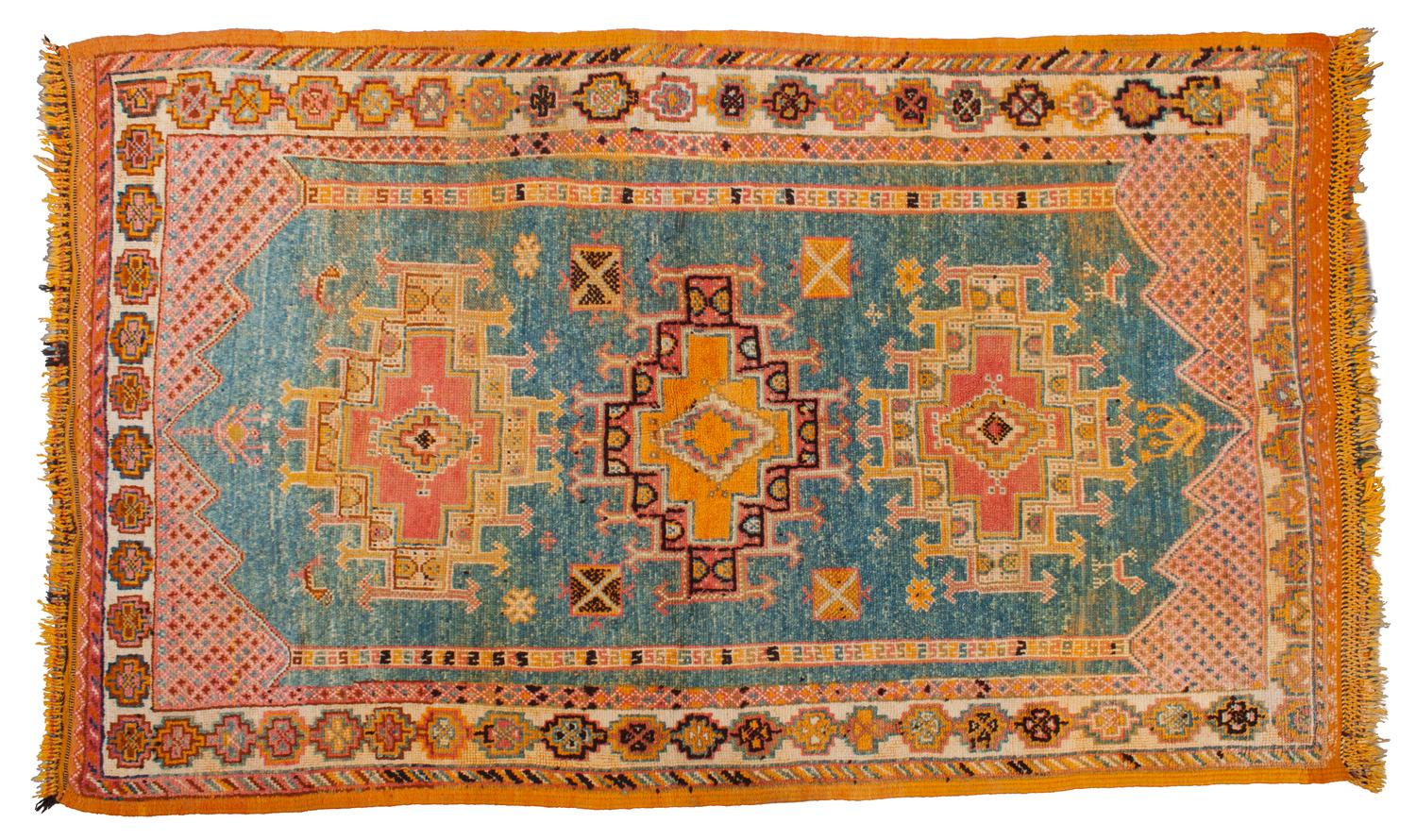 A Moroccan Rug 7 feet 10 inches x 4 feet 9 inches. — 19TH CENTURY