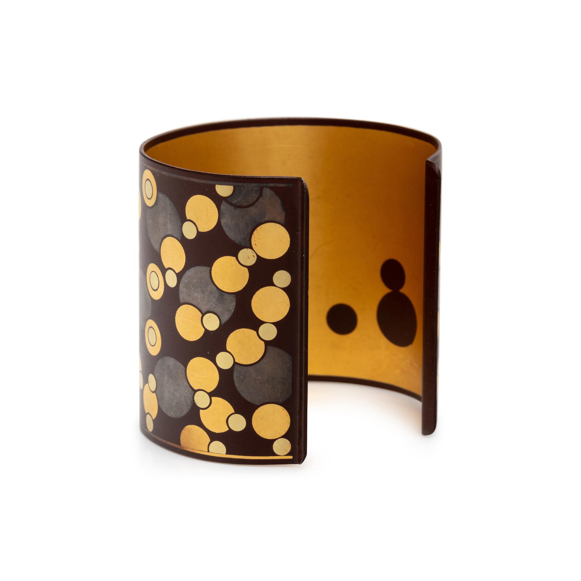 TIFFANY & CO., MIXED METAL CUFF BRACELET