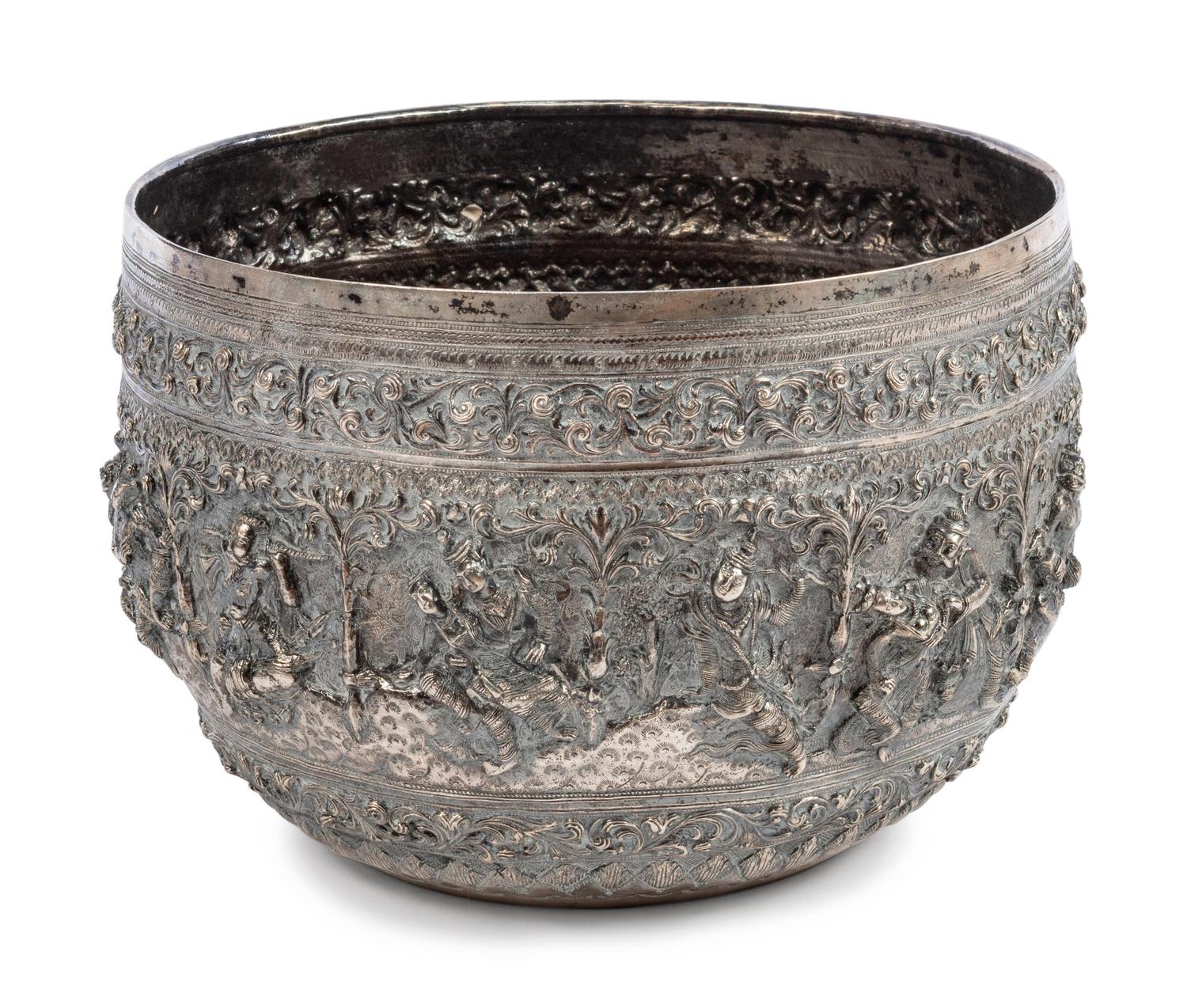 A Southeast Asian Silver Bowl