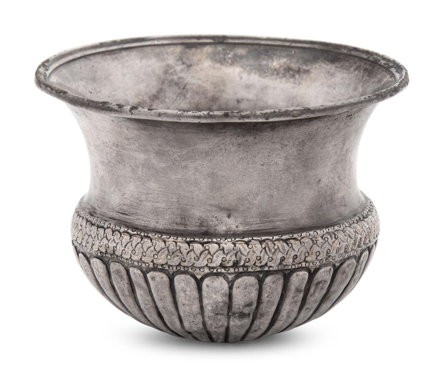 A Hellenistic Gilt-Silver Calyx Cup