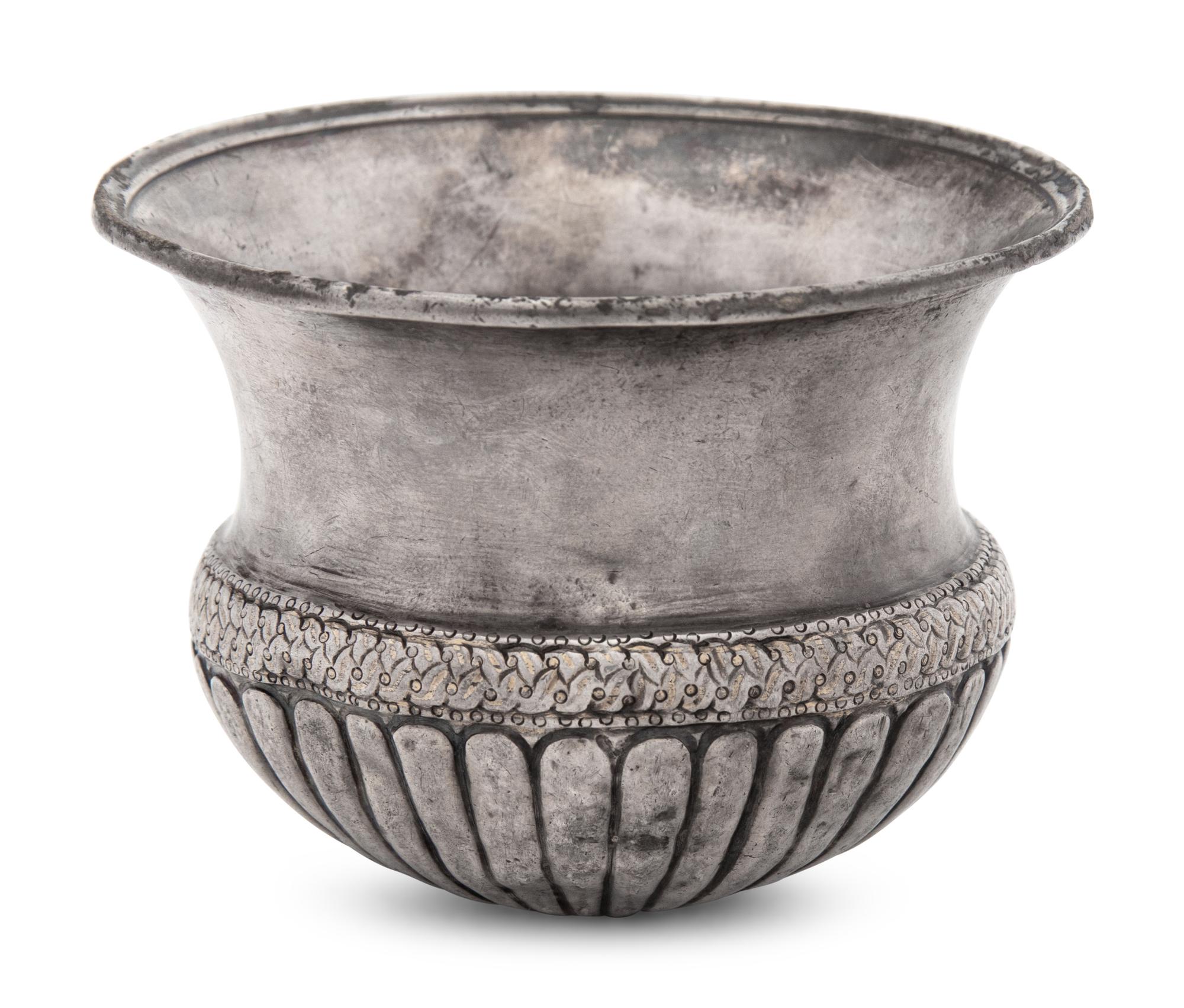 A Hellenistic Gilt-Silver Calyx Cup