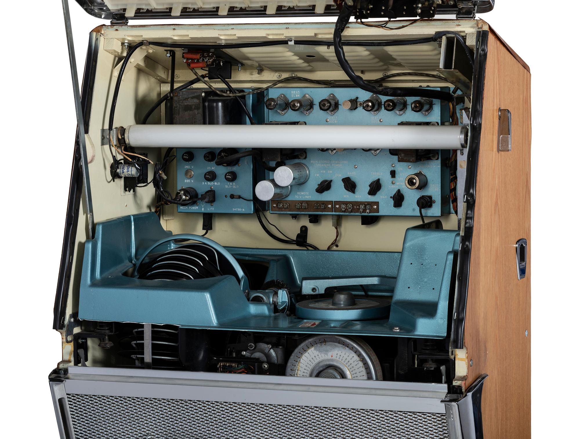 A Rock-Ola Model 1484 Stereophonic Jukebox