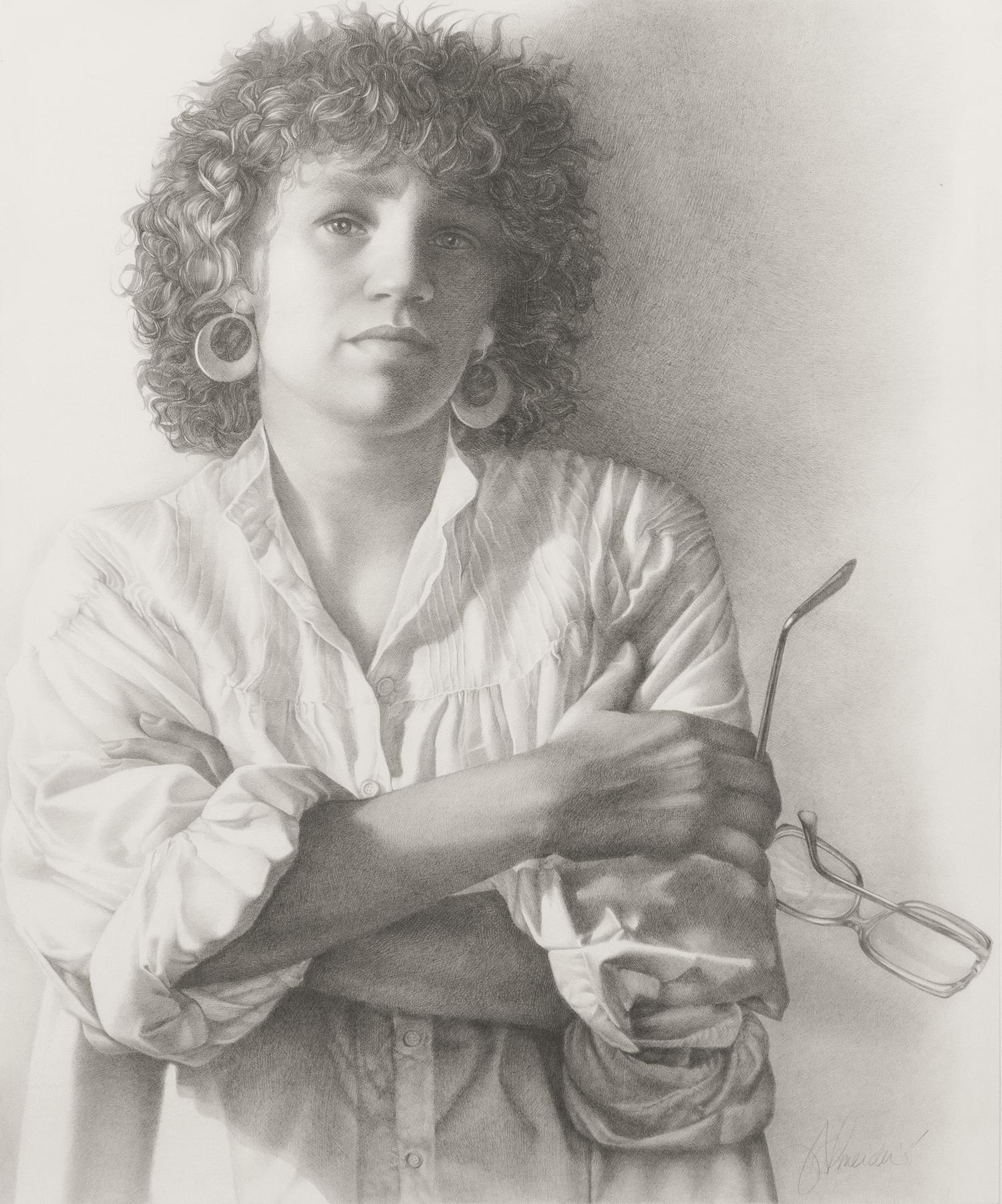 Julie Schneider, (American, 20th century), Self Portrait, 1985