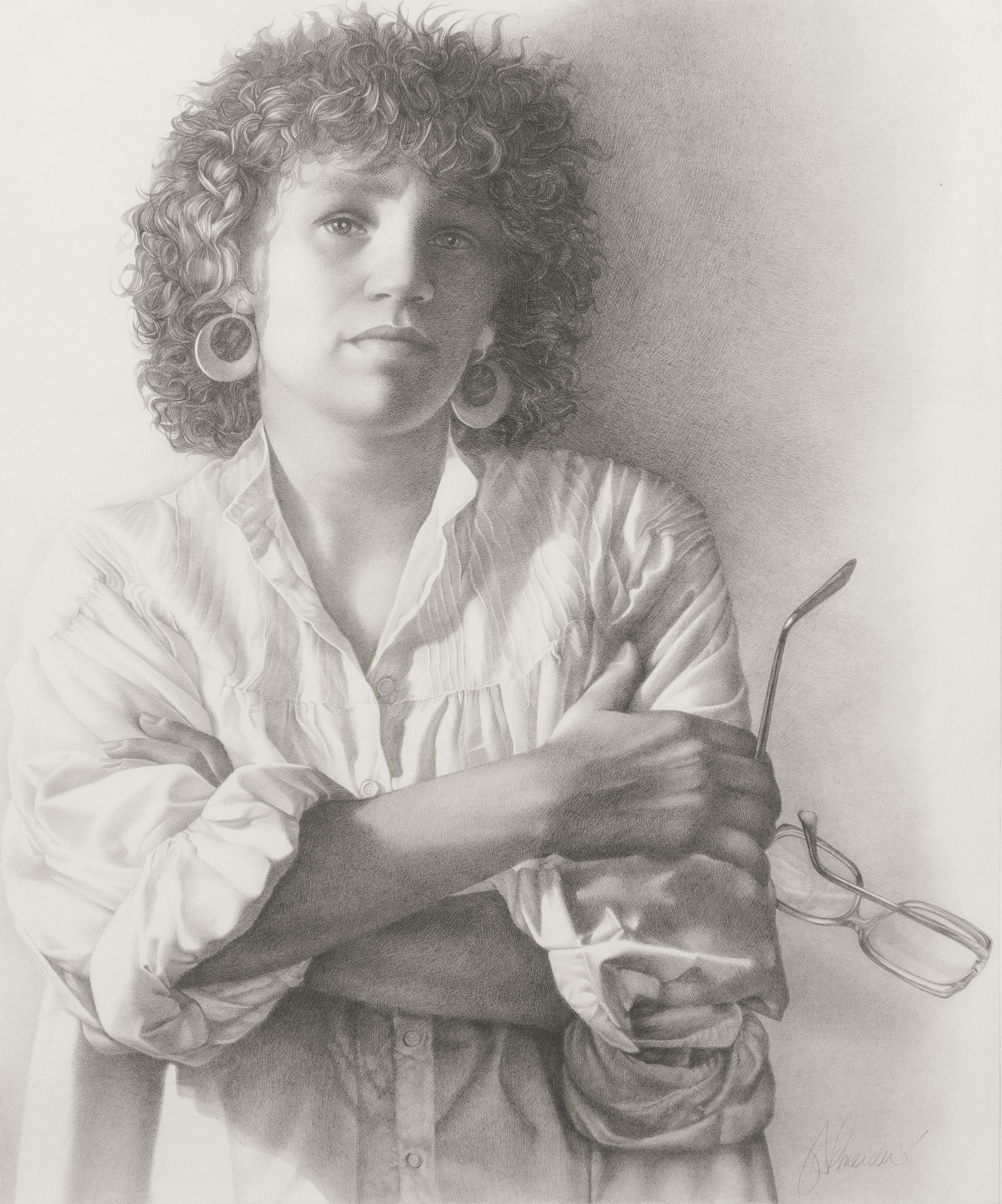 Julie Schneider, (American, 20th century), Self Portrait, 1985