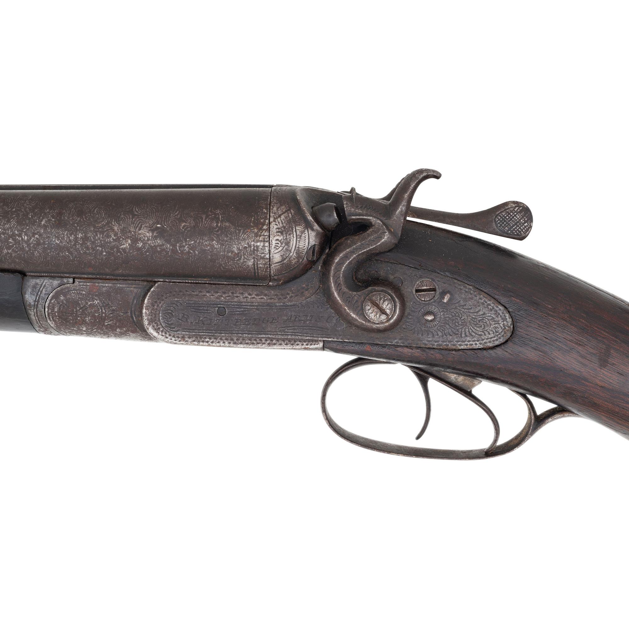 Kittredge Arms Co. SxS Hammer Shotgun