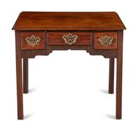 A George III Mahogany Dressing Table