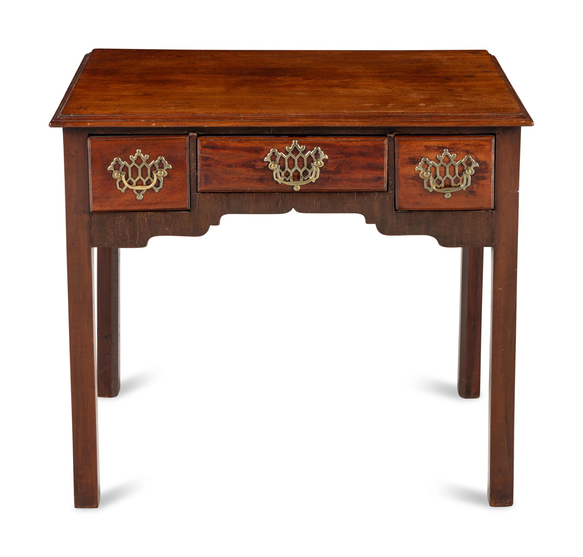 A George III Mahogany Dressing Table