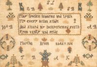 A Group of Three English Needlework Samplers