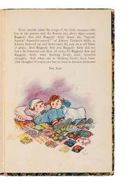 [CHILDREN'S BOOKS]. GRUELLE, Johnny (1880-1938). Original illustration art from Gruelle's "Raggedy Ann and Andy, and the Camel with the Wrinkled Knees." Circa 1924.