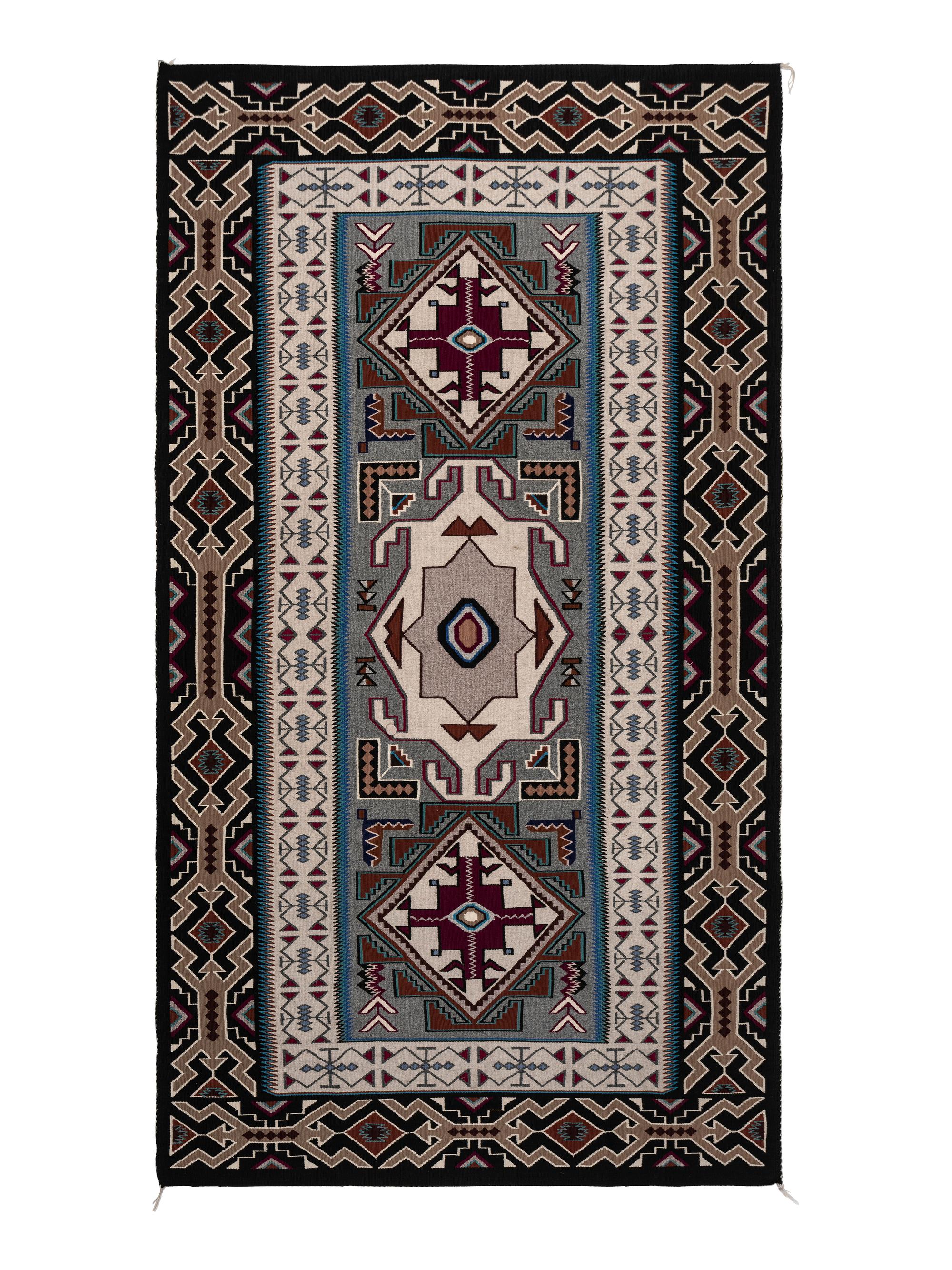 Navajo Teec Nos Pos Pattern Weaving / Rug