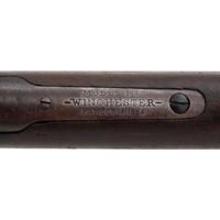 ** Winchester Model 1892 with Button Magazine and Replaced Barrel