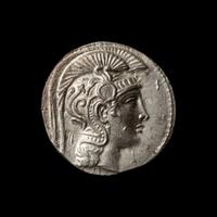 [ANCIENTS] ATTICA. Athens. Honoring Antiochus IV Epiphanes (c. 160 BC). Ar Tetradrachm. (16.9 g, 30mm).