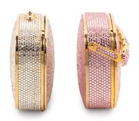 Two Judith Leiber Pill Box Minaudière Bags
