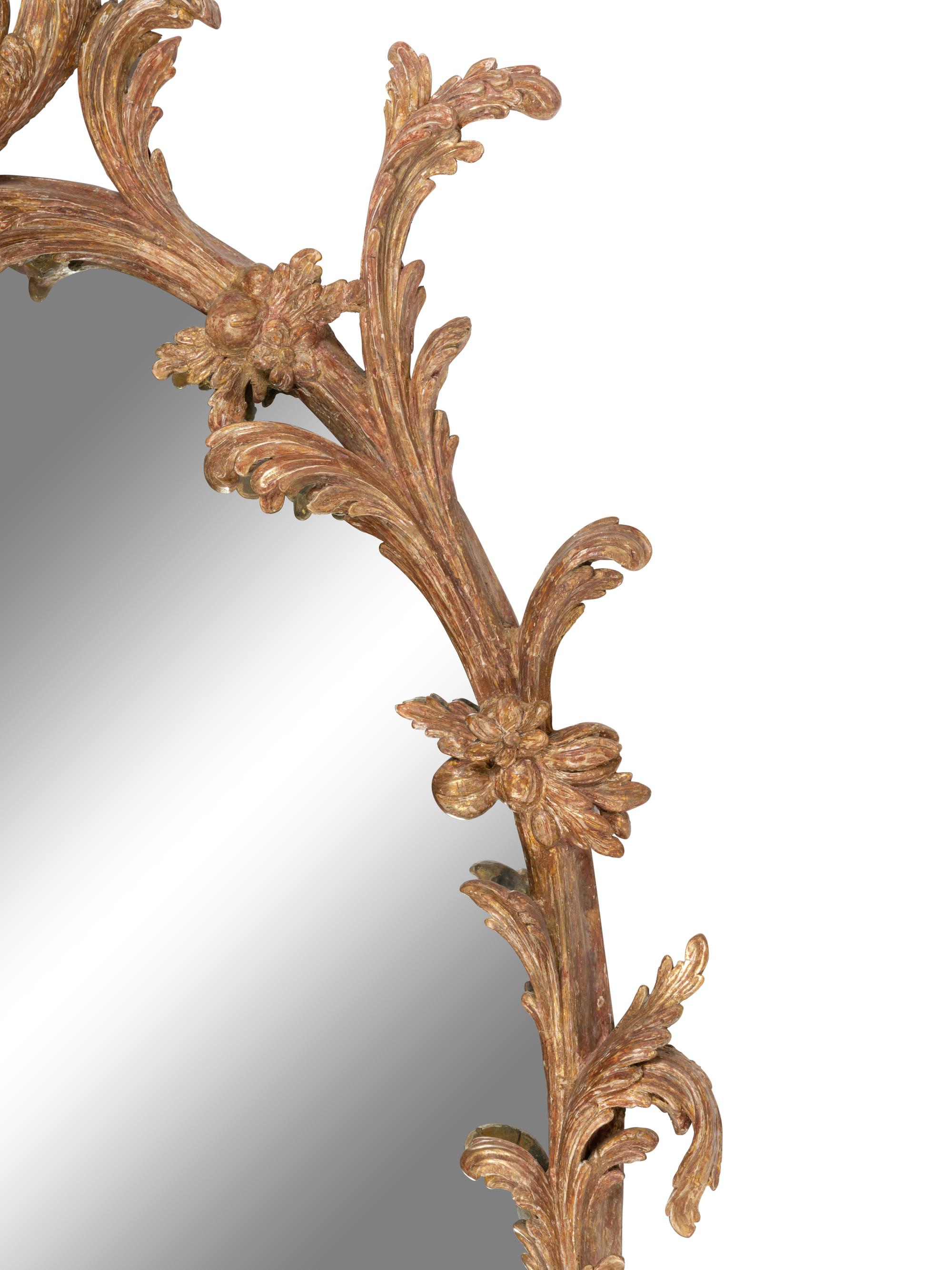 A George III Giltwood Mirror