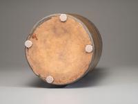 An Eight-Gallon Cobalt Decorated Stoneware Crock
