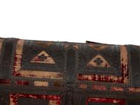 A Venetian Pressed Metal on Velvet Clad Cassone