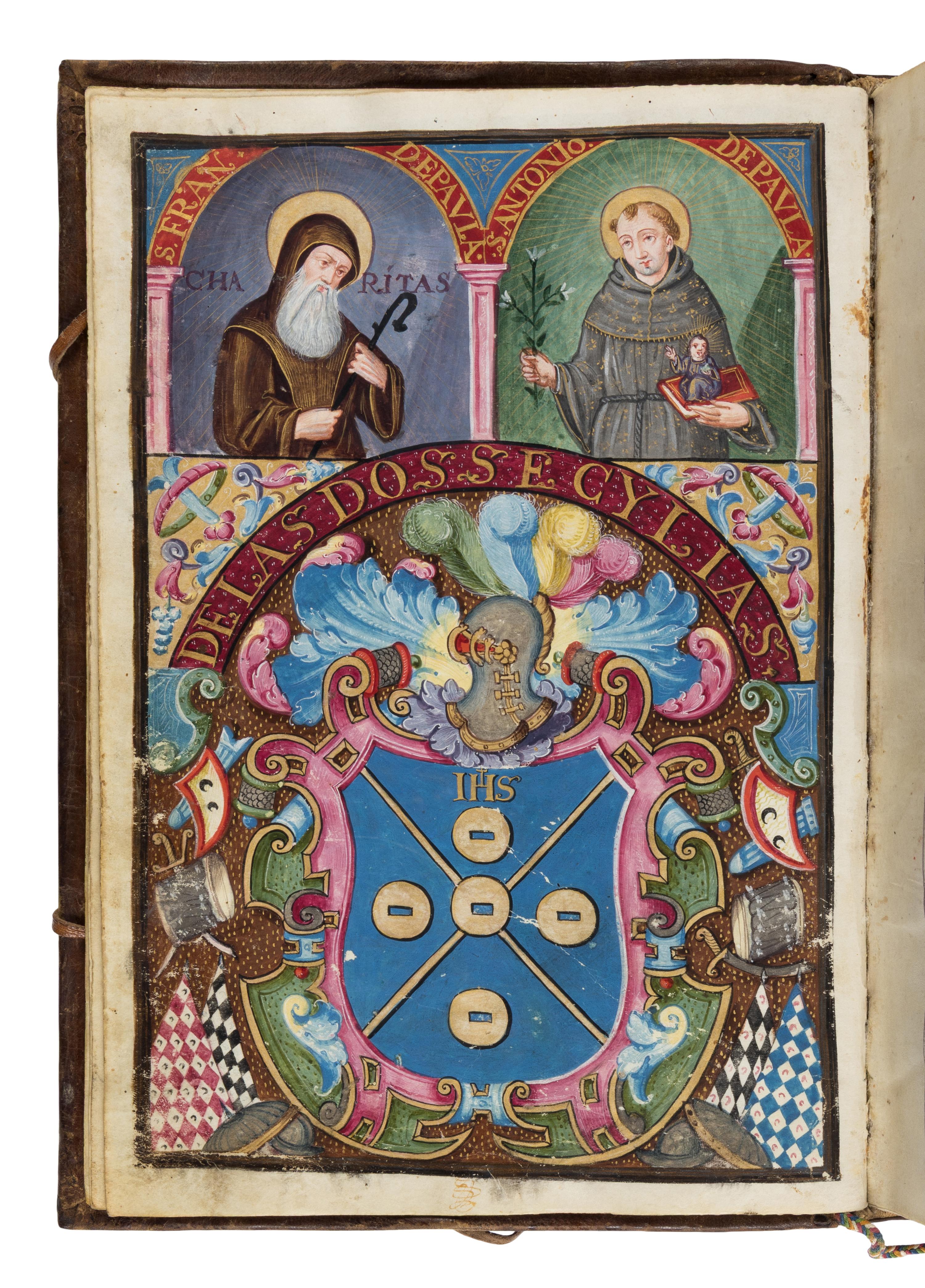 Real Chancillería de Granada Carta Ejecutoria (in favor of Domingo de las Muelas), in Spanish, illuminated manuscript on parchment [Granada, ca 1608].