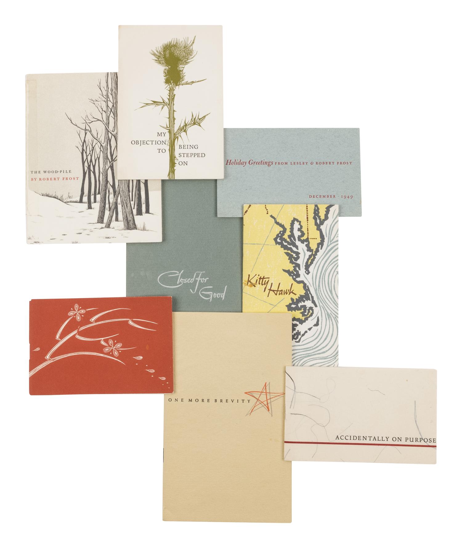 [KAUFMAN, Enit Zerner (1897-1961), her copies]. FROST, Robert (1874-1963). A Witness Tree. KAUFMAN, Enit Zerner (1897-1961), illustrator. New York: Henry Holt & Company, 1942.