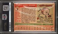 A 1955 Topps Ted Williams Baseball Card No. 2 (PSA 3 VG) from The Collection of David Eisenhower