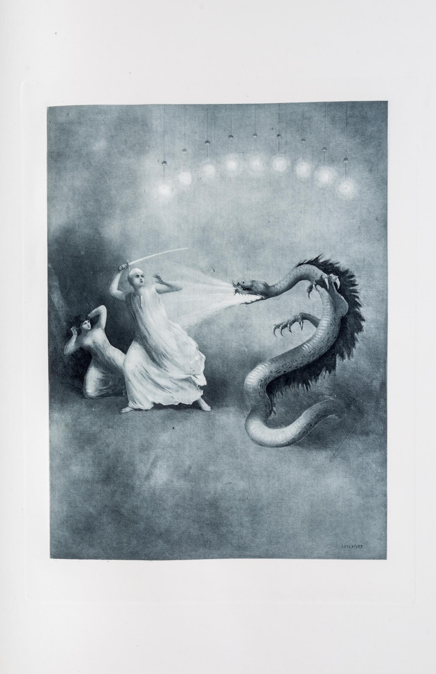 (BURTON, RICHARD) LETCHFORD, ALBERT. Seventy Original Illustrations to... Arabian Nights. London, 1897. Limited edition. with 71 plates