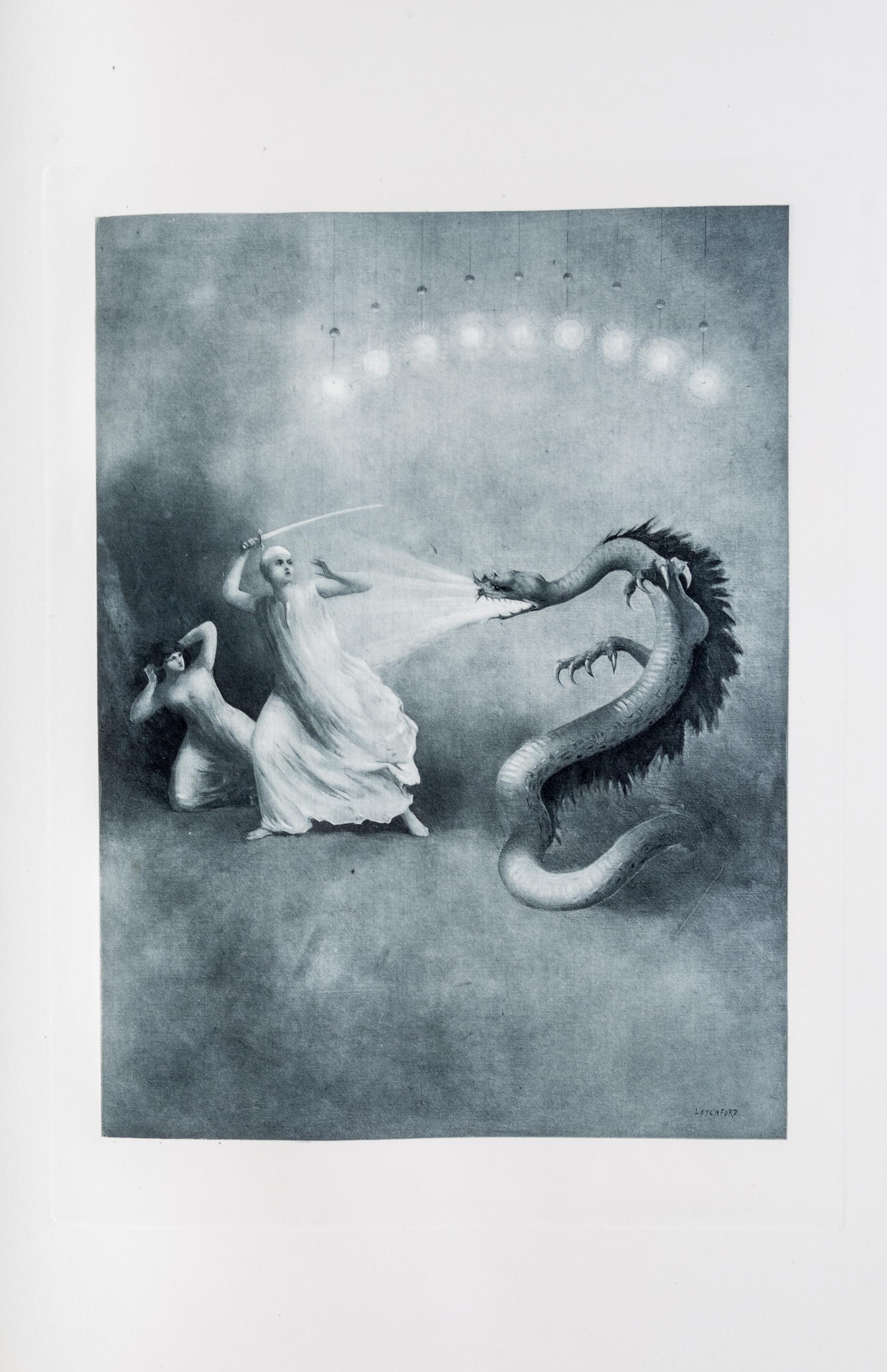 (BURTON, RICHARD) LETCHFORD, ALBERT. Seventy Original Illustrations to... Arabian Nights. London, 1897. Limited edition. with 71 plates