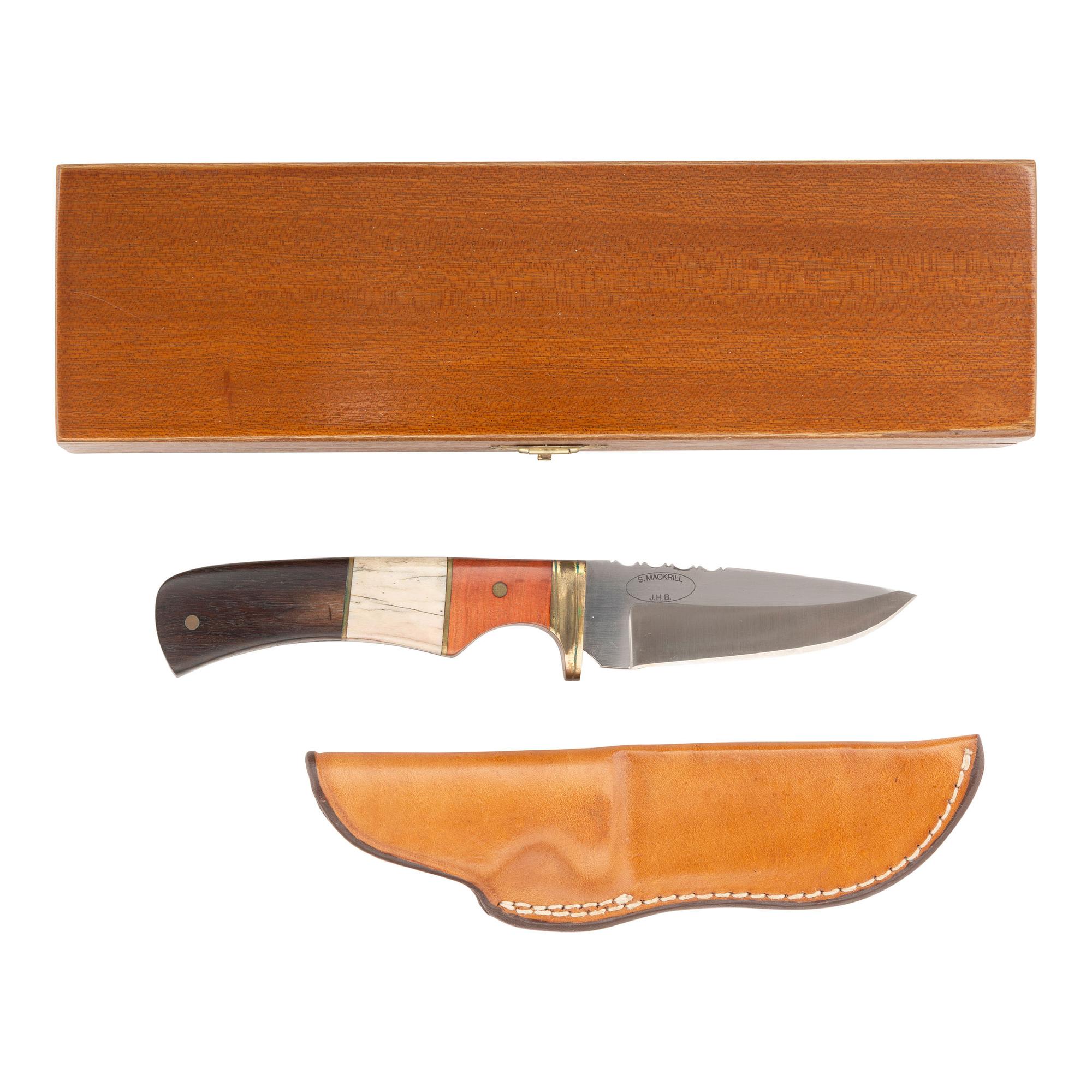 Cased Stephen Mackrill Hunter Custom