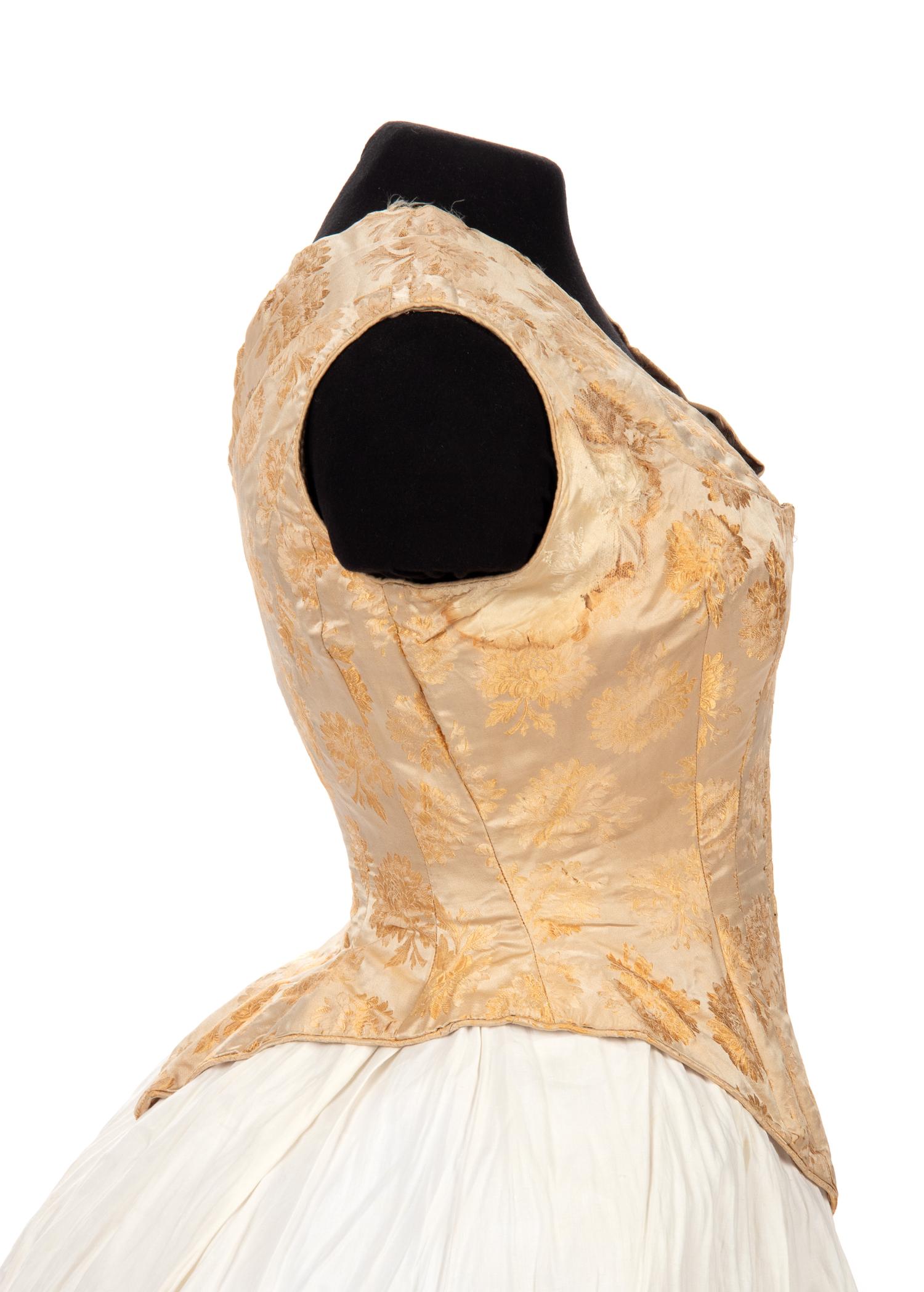 Two Silk Bodices and a Matching Cape, 1870-90s
