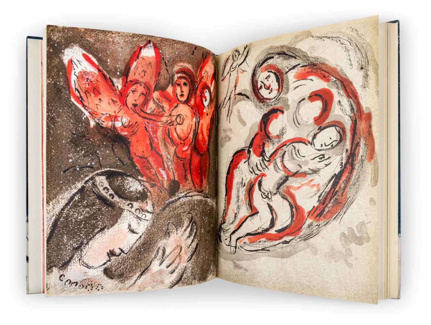 (CHAGALL, MARC) BACHELARD, GASTON. Dessins pour la bible. Paris, 1960. First edition.