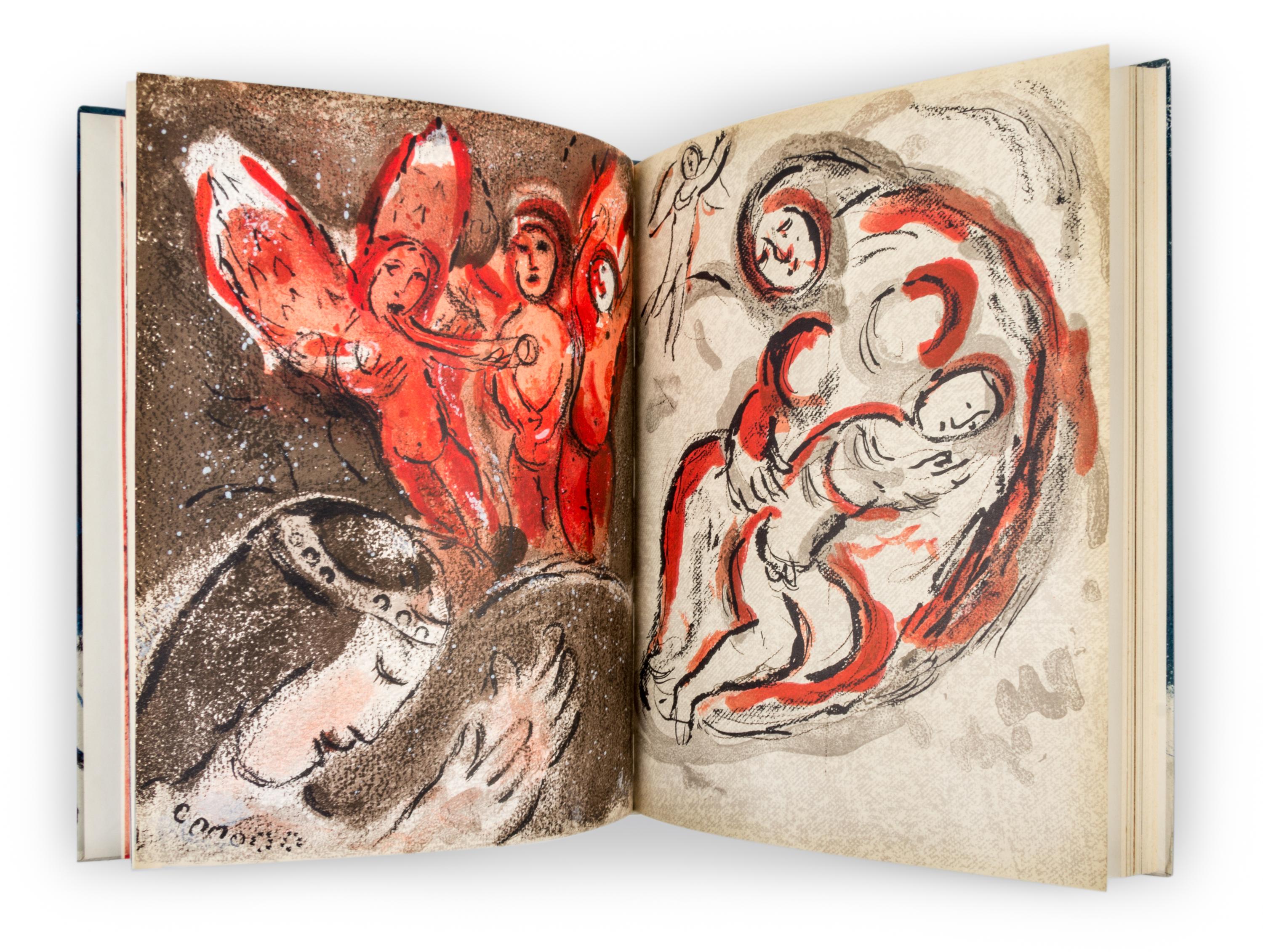 (CHAGALL, MARC) BACHELARD, GASTON. Dessins pour la bible. Paris, 1960. First edition.