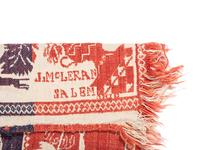 Two Jacquard Woven Coverlets