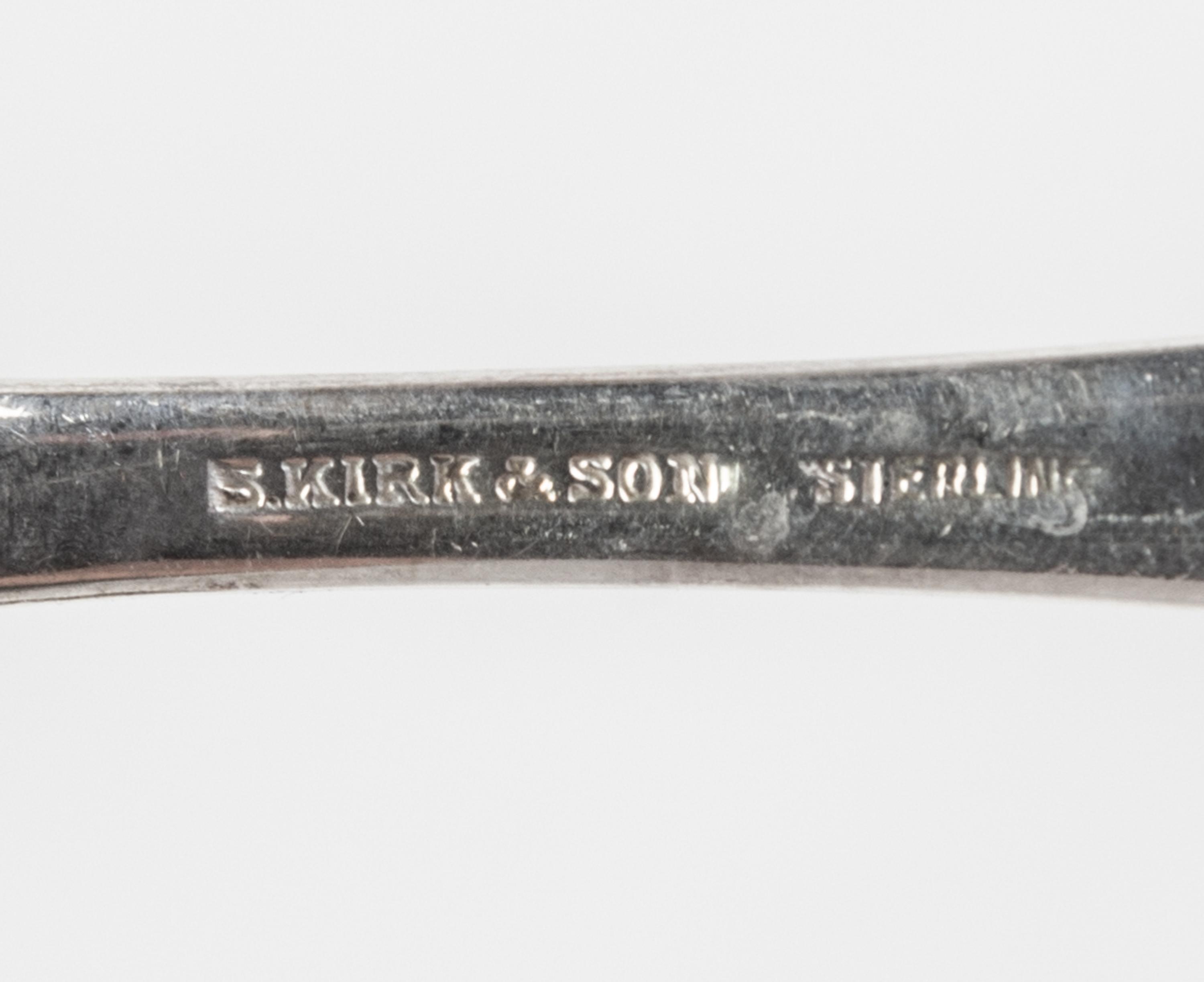 An American Silver Flatware Service