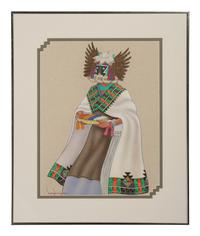 Crow Mother Kachina Spirit (Corn of Four Directions)