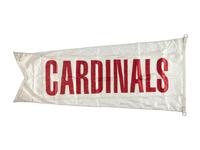 A St. Louis Cardinals Pennant / Flag Flown at Wrigley Field