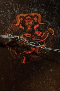 A Large Chinese Cinnabar Lacquer 'Figure' Panel