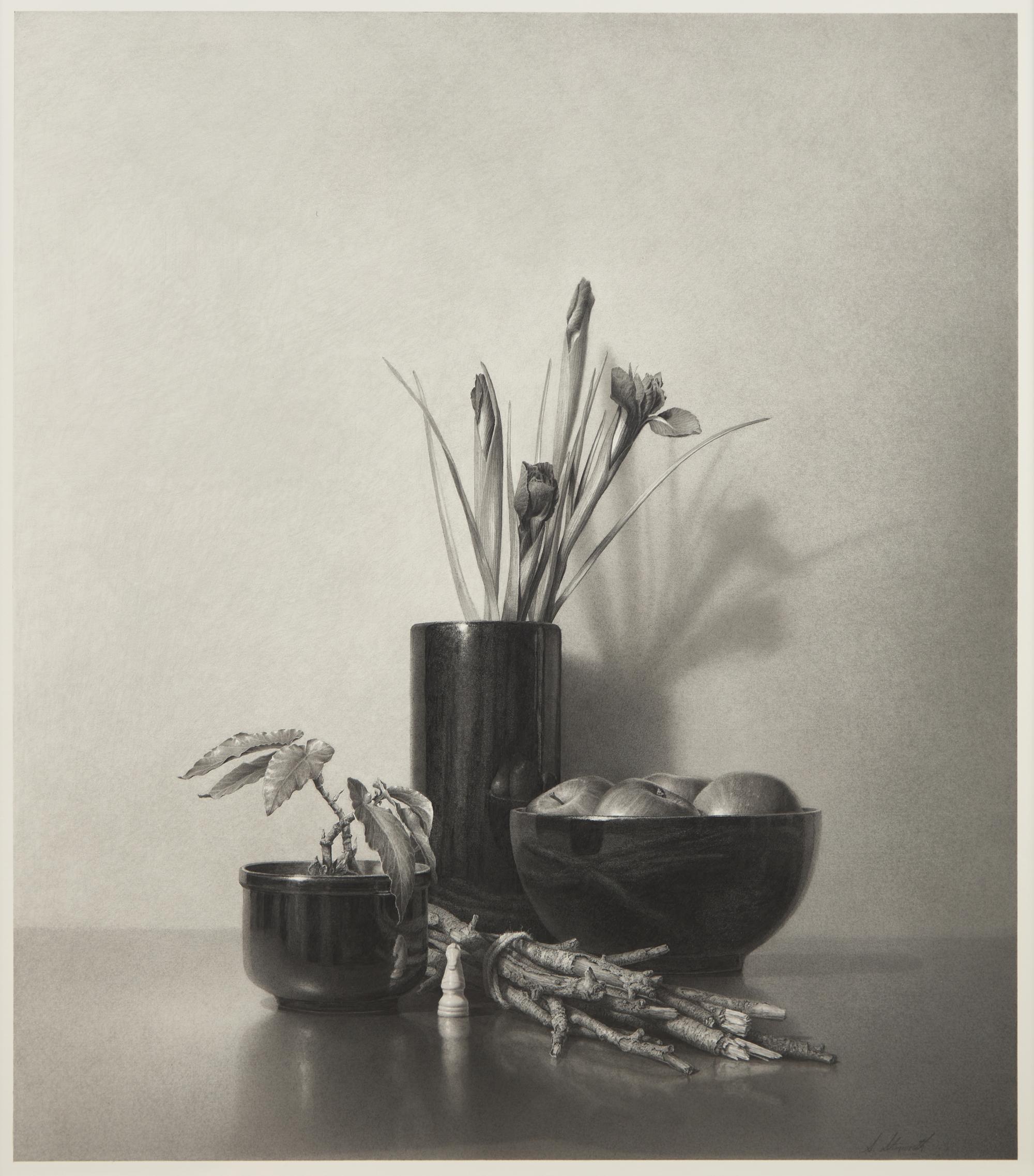Black Ceramics & Branches , 1999