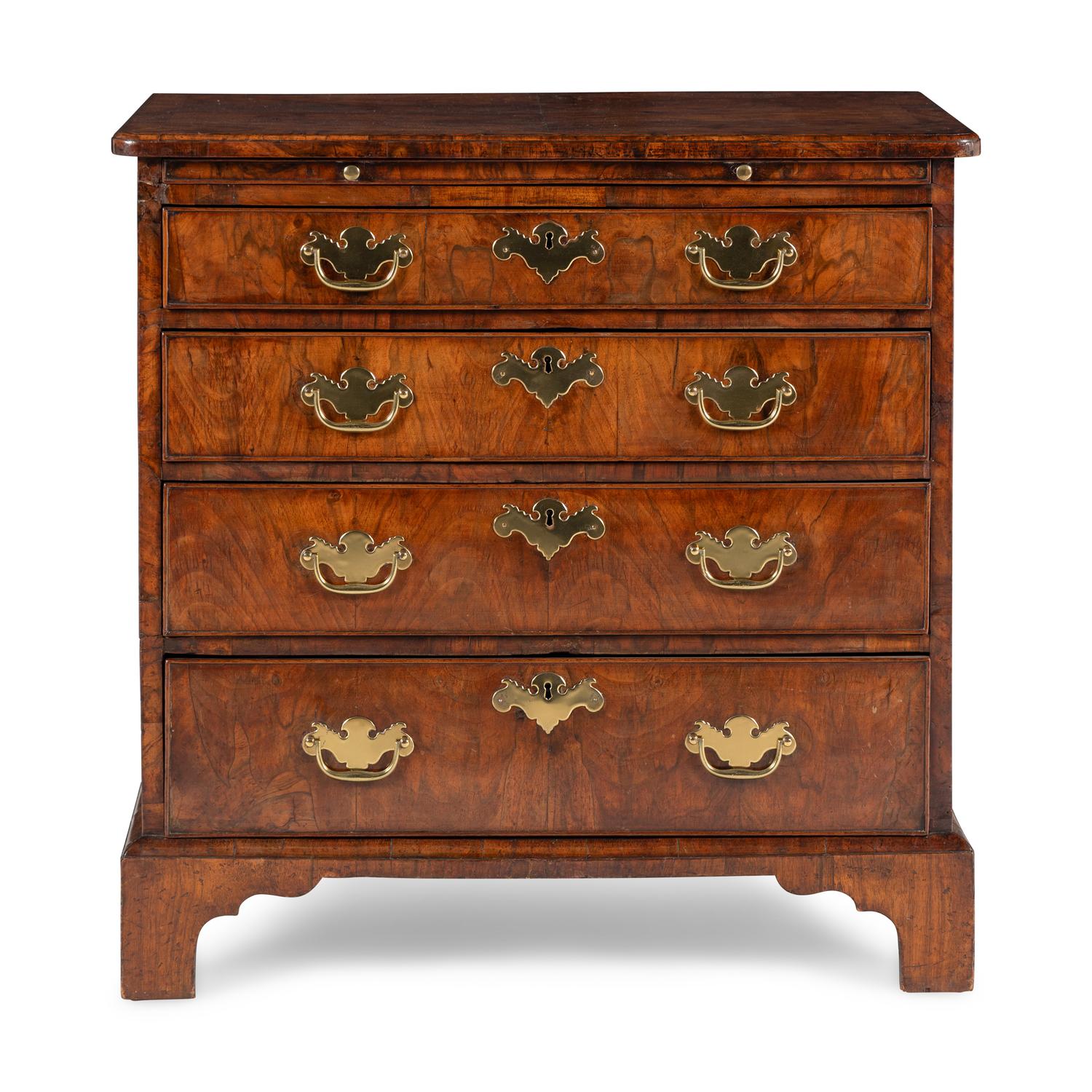A George II Walnut Bachelor's Chest